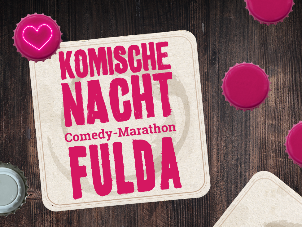 Plakat der 12. Komischen Nacht Fulda