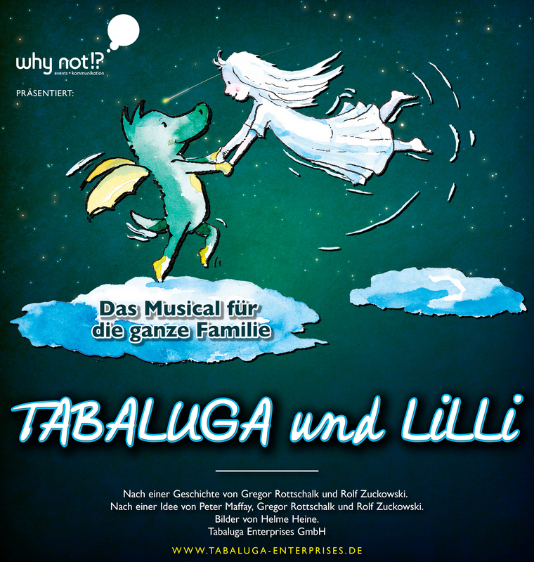 Szenenbild aus dem Familienmusical Tabaluga und Lilli