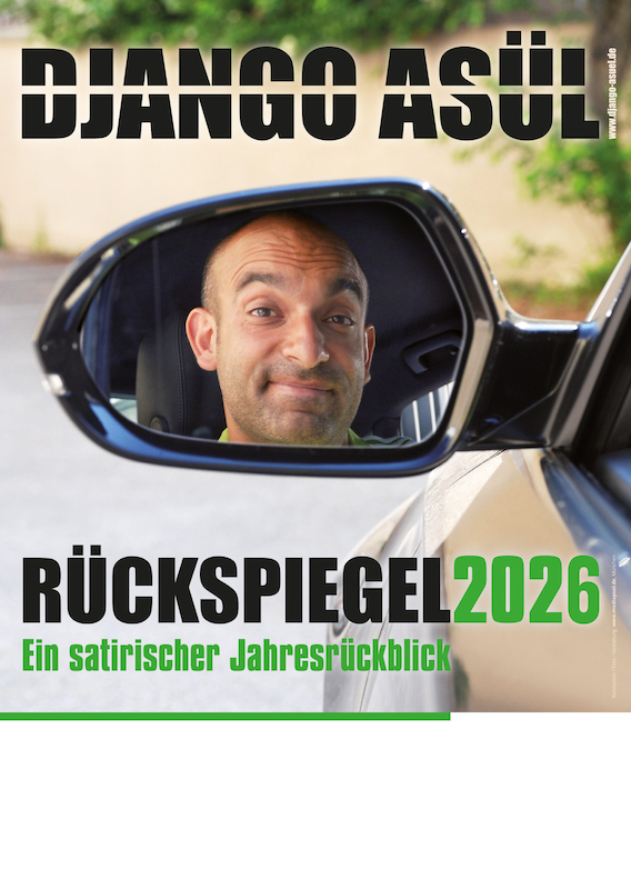 Django Asül, Pressebild zum Jahresrückblick Rückspiegel 2026