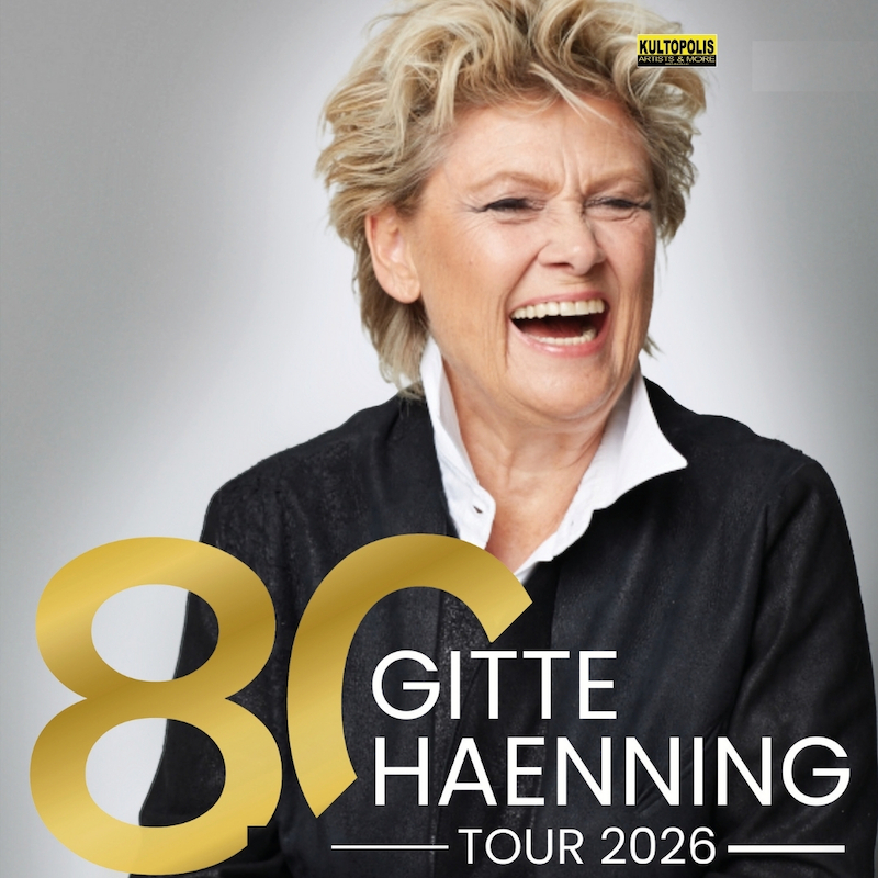 Gitte Haenning, Pressebild zur Tour Ich bin stark – 80 Jahre Gitte Haenning