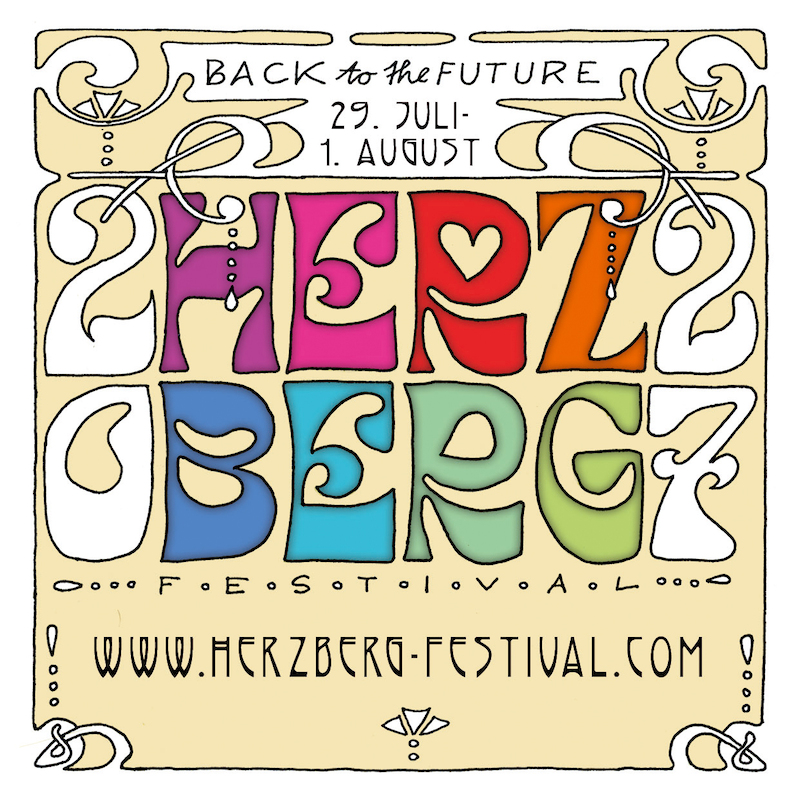 Plakatmotiv des Herzberg Festivals 2027