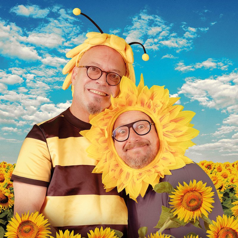 Comedy-Duo Mundstuhl, Tourplakat Wir kommen